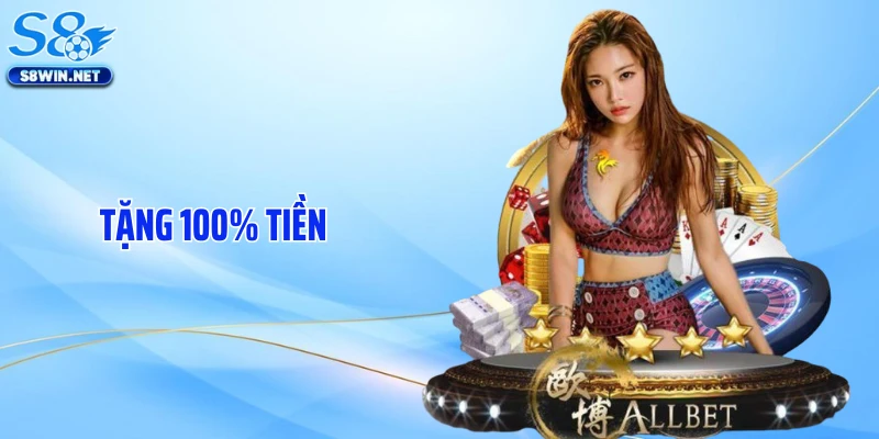 Tặng 100% Tiền Nạp Tạo Cơn Sốt Ưu Đãi Trên Hệ Thống S8